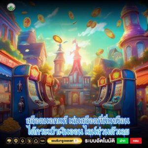 สล็อตนอกแท้ เล่นสล็อตที่นี่เหมือนได้กระเป๋าเงินออนไลน์ส่วนตัวเลย